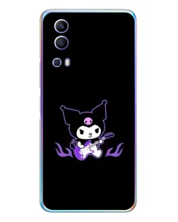 Чехол для Vivo Y72 с картинкой «Электрическая Kuromi»