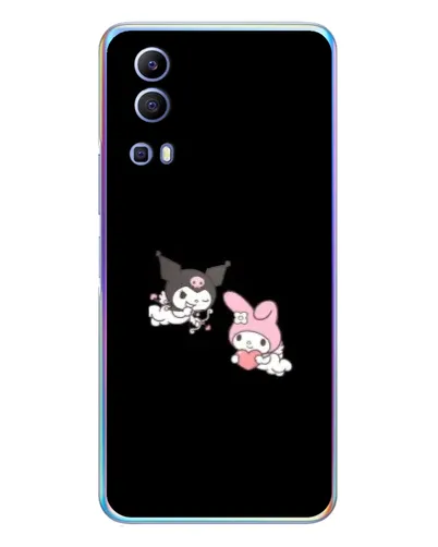Чехол для Vivo Y72 с картинкой «My Melody и Kuromi»