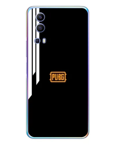 Чехол для Vivo Y72 с картинкой «PUBG — вертикальные линии»