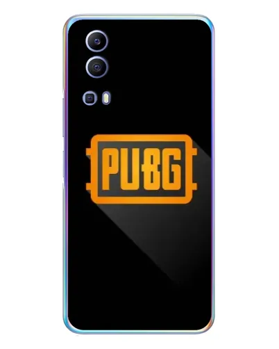 Чехол для Vivo Y72 с картинкой «PUBG — рамка лого»