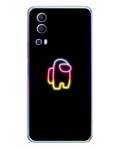Чехол для Vivo Y72 с картинкой «Among Us градиент»