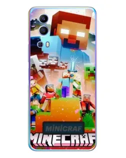 Чехол для Vivo Y72 с картинкой «Minecraft герои игры» Чехол для Vivo Y72 с картинкой «Minecraft герои игры»