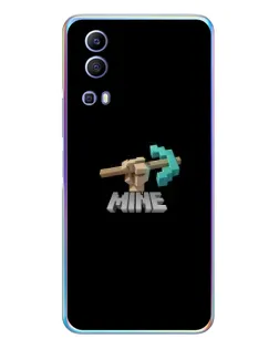 Чехол для Vivo Y72 с картинкой «Алмазная кирка»