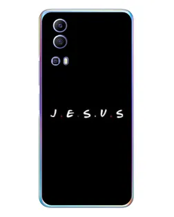 Чехол для Vivo Y72 с картинкой «Точки веры J.E.S.U.S.»