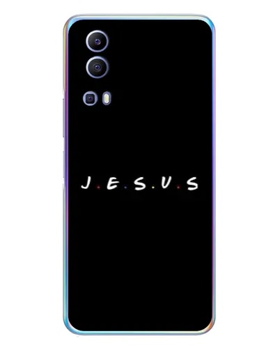 Чехол для Vivo Y72 с картинкой «Точки веры J.E.S.U.S.»