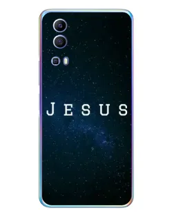 Чехол для Vivo Y72 с картинкой «Звездное небо Jesus»