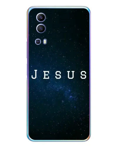 Чехол для Vivo Y72 с картинкой «Звездное небо Jesus»