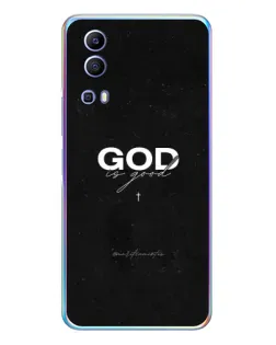Чехол для Vivo Y72 с картинкой «GOD — Бог над всем»