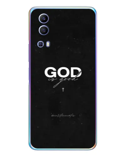 Чехол для Vivo Y72 с картинкой «GOD — Бог над всем»
