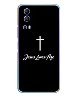 Чехол для Vivo Y72 с картинкой «Иисус любит тебя»