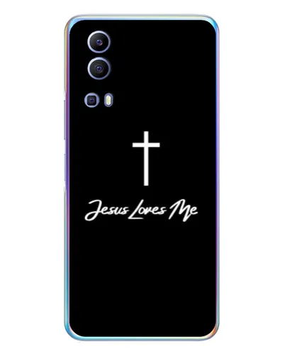 Чехол для Vivo Y72 с картинкой «Иисус любит тебя»