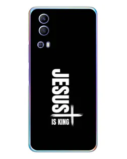 Чехол для Vivo Y72 с картинкой «Вертикаль веры Jesus»