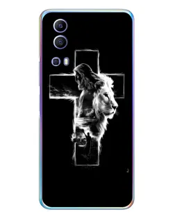 Чехол для Vivo Y72 с картинкой «Сияющий крест Jesus»