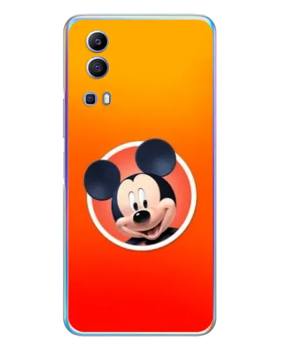 Чехол для Vivo Y72 с картинкой «Mickey в круге»