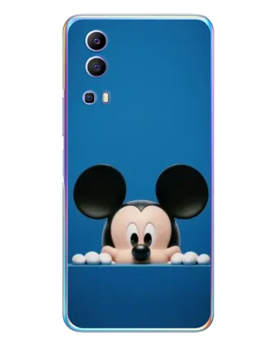 Чехол для Vivo Y72 с картинкой «Микки выглядывает»