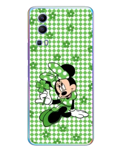Чехол для Vivo Y72 с картинкой «Mickey в клетку»