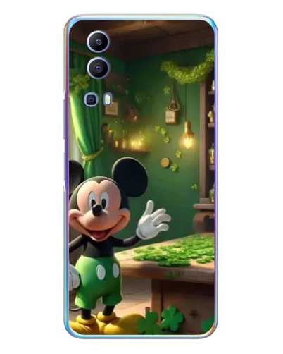 Чехол для Vivo Y72 с картинкой «Микки в мастерской»