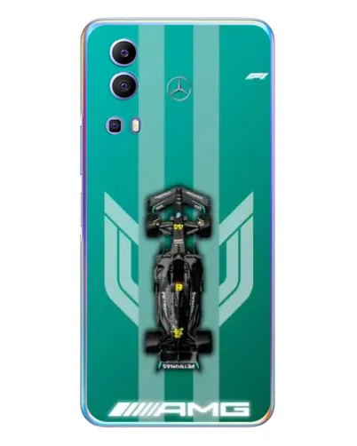 Чехол для Vivo Y72 с картинкой «Mercedes AMG Petronas»