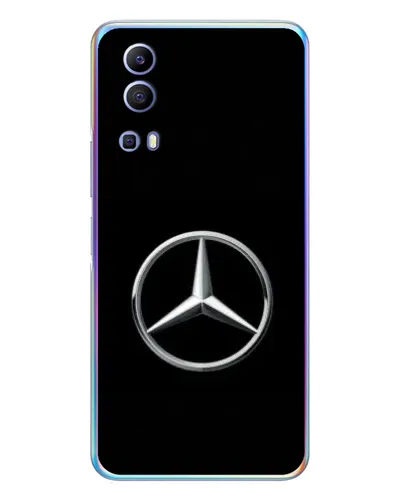 Чехол для Vivo Y72 с картинкой «Mercedes классический лого»