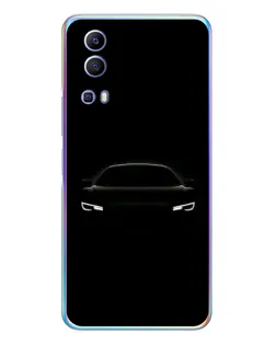 Чехол для Vivo Y72 с картинкой «Взгляд Audi в темноте»