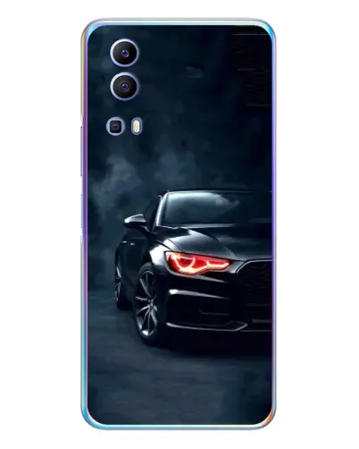 Чехол для Vivo Y72 с картинкой «Audi — хищный взгляд»