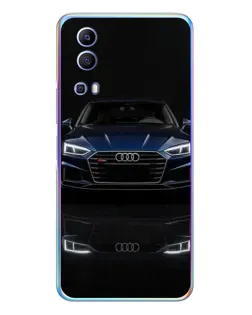 Чехол для Vivo Y72 с картинкой «Audi — ночное отражение»