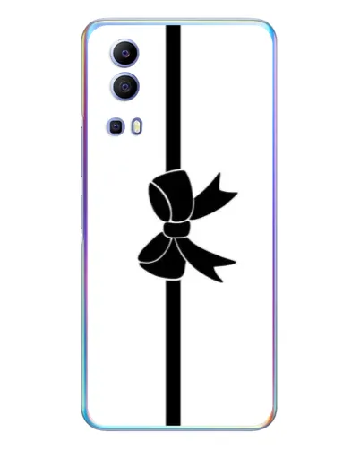 Чехол для Vivo Y72 с картинкой «Вертикальный бант»