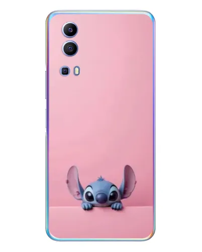 Чехол для Vivo Y72 с картинкой «Stitch выглядывает»