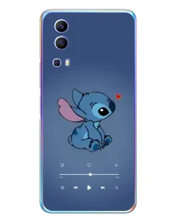 Чехол для Vivo Y72 с картинкой «Музыкальный Stitch»