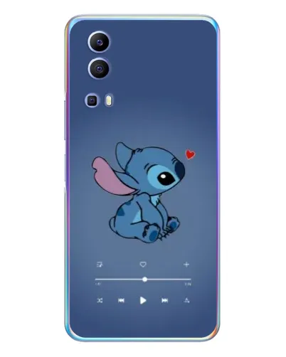 Чехол для Vivo Y72 с картинкой «Музыкальный Stitch»