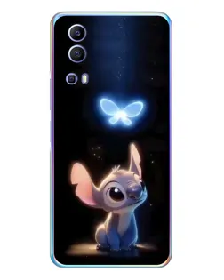 Чехол для Vivo Y72 с картинкой «Сияющий Стич»