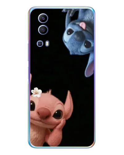 Чехол для Vivo Y72 с картинкой «Фиолетовый туман роз»