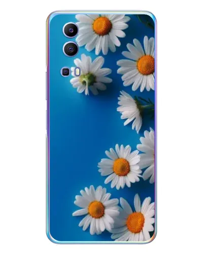 Чехол для Vivo Y72 с картинкой «Белоснежные маргаритки» Чехол для Vivo Y72 с картинкой «Белоснежные маргаритки»