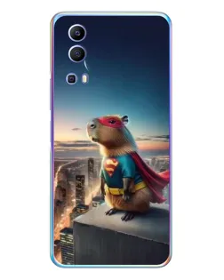 Чохол для Vivo Y72 з картинкою «Капі-мен супергерой» Чохол для Vivo Y72 з картинкою «Капі-мен супергерой»
