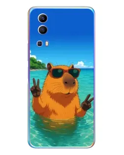 Чохол для Vivo Y72 з картинкою «Морська капібара» Чохол для Vivo Y72 з картинкою «Морська капібара»