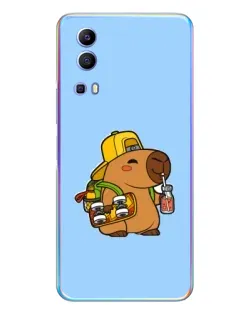 Чохол для Vivo Y72 з картинкою «Капібара на скейті» Чохол для Vivo Y72 з картинкою «Капібара на скейті»