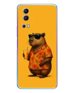 Чохол для Vivo Y72 з картинкою «Капібара на відпочинку» Чохол для Vivo Y72 з картинкою «Капібара на відпочинку»