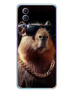 Чохол для Vivo Y72 з картинкою «Капібара золотий ланцюг» Чохол для Vivo Y72 з картинкою «Капібара золотий ланцюг»