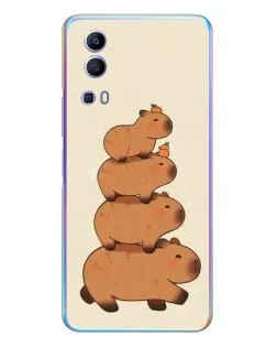 Чохол для Vivo Y72 з картинкою «Вежа з капібар» Чохол для Vivo Y72 з картинкою «Вежа з капібар»