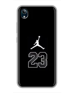 Чехол для Vivo Y91C с картинкой «Jordan Flight 23»