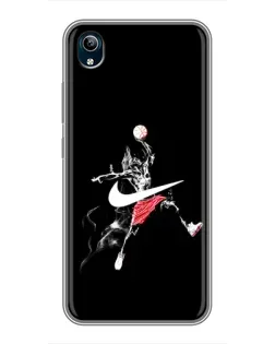 Чехол для Vivo Y91C с картинкой «Jordan Jumpman»