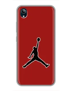 Чехол для Vivo Y91C с картинкой «Jordan Red Back»