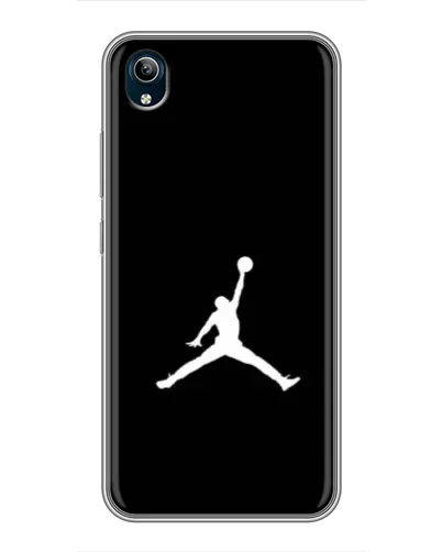 Чехол для Vivo Y91C с картинкой «Jordan Silhouette»