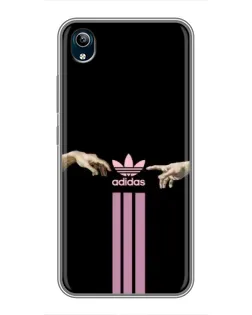 Чехол для Vivo Y91C с картинкой «Adidas Hands»