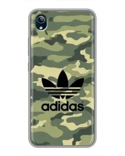 Чехол для Vivo Y91C с картинкой «Милитари стиль Adidas»