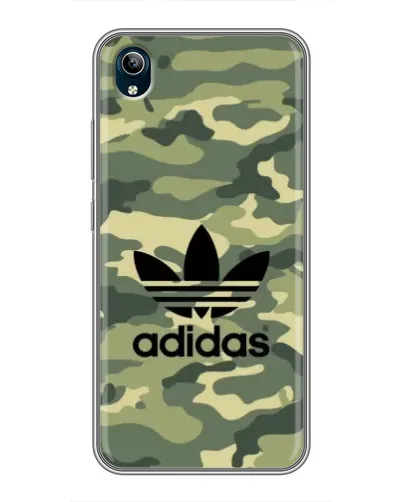 Чехол для Vivo Y91C с картинкой «Милитари стиль Adidas»