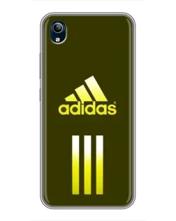 Чехол для Vivo Y91C с картинкой «Оливковый градиент Adidas»
