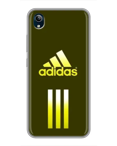 Чехол для Vivo Y91C с картинкой «Оливковый градиент Adidas»