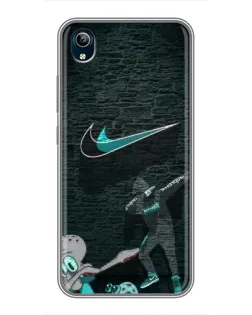 Чехол для Vivo Y91C с картинкой «Спортивный арт Nike» Чехол для Vivo Y91C с картинкой «Спортивный арт Nike»