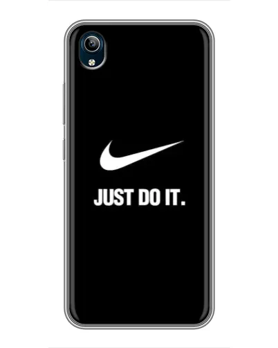 Чехол для Vivo Y91C с картинкой «Классический принт Nike» Чехол для Vivo Y91C с картинкой «Классический принт Nike»